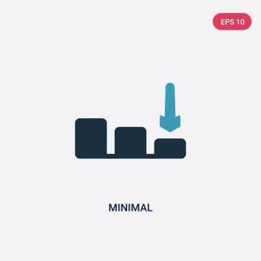 kullanıcı arabirimi kavramından iki renk minimal vektör simgesi. ısola