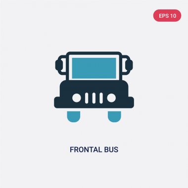 taşıma kavramından iki renkli frontal veri günü vektör simgesi. isolat