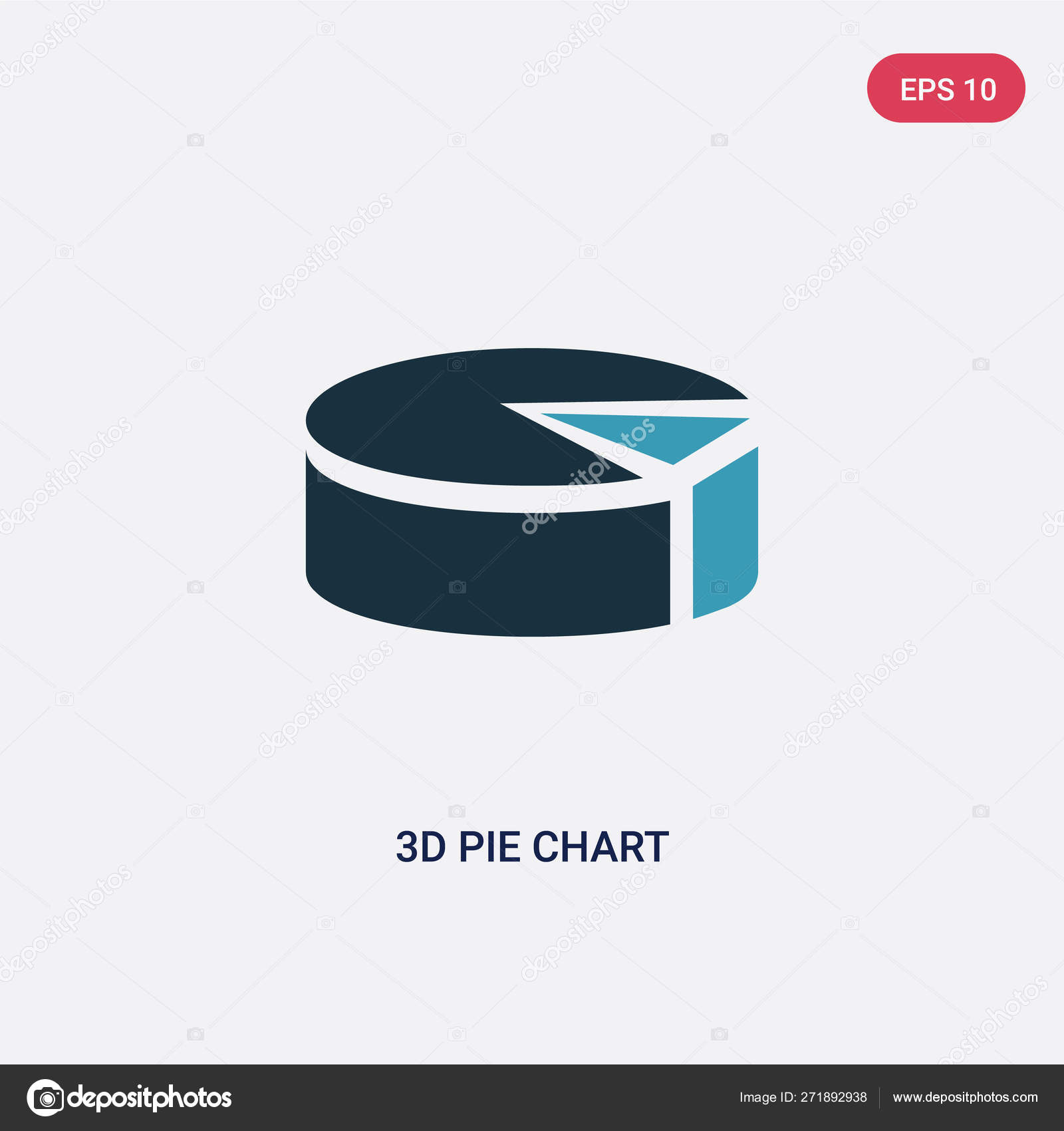 3d Pie Chart Vector