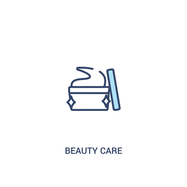 Beauty Care concept 2 gekleurd icoon. eenvoudig lijn element Illustra — Stockvector