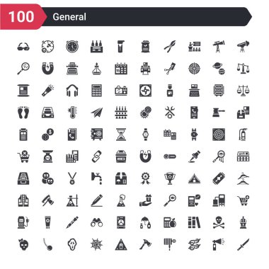100 genel simgeler gibi güçlü bıçak, iki knot halat, yangın hortumu, yangın baltası, oksidan, spiderweb, hayalet yüz, zincir top, kadın kafatası gibi ayarlayın