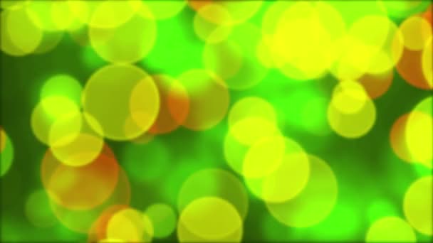 Fundo colorido abstrato com partículas brilhantes — Vídeo de Stock