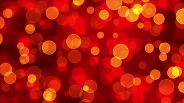 Renkli arka plan ile parlayan parçacıklar