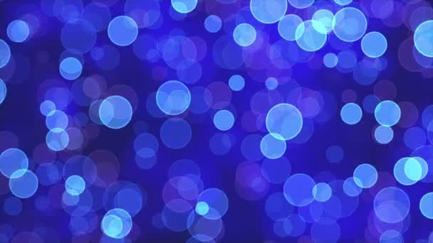 Fond coloré abstrait avec des particules lumineuses — Video