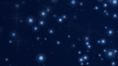 Parlayan parçacıkları ile yeni yıl arka plan