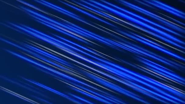 Blauer Hintergrund mit diagonalen Linien — Stockvideo