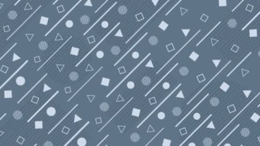 Şekillerle Geometrik desen arkaplanı