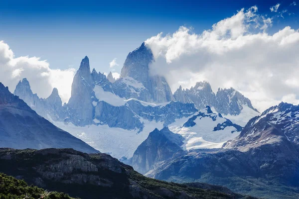 Majestic Fitz Roy Moutain Patagonie Chalten Argentine — Photo