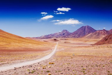 Atacama Çölü, kuzey Şili, Güney Amerika'da güzel senaryo