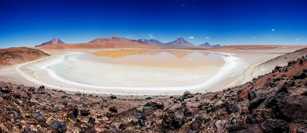 Erstaunlicher See Hochland Von Chile Der Nähe Von San Pedro — Stockfoto