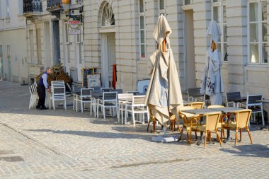 Place des Martyrs, Brüksel, Belçika, Mayıs 2019, Place des Martyrs Restaurant