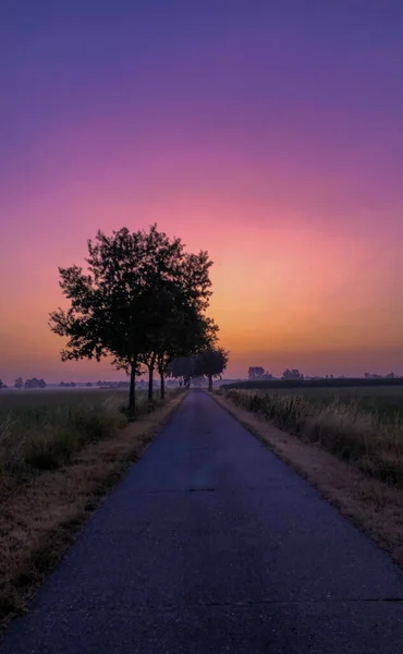 다채로운 빛나는 일출 — 스톡 사진