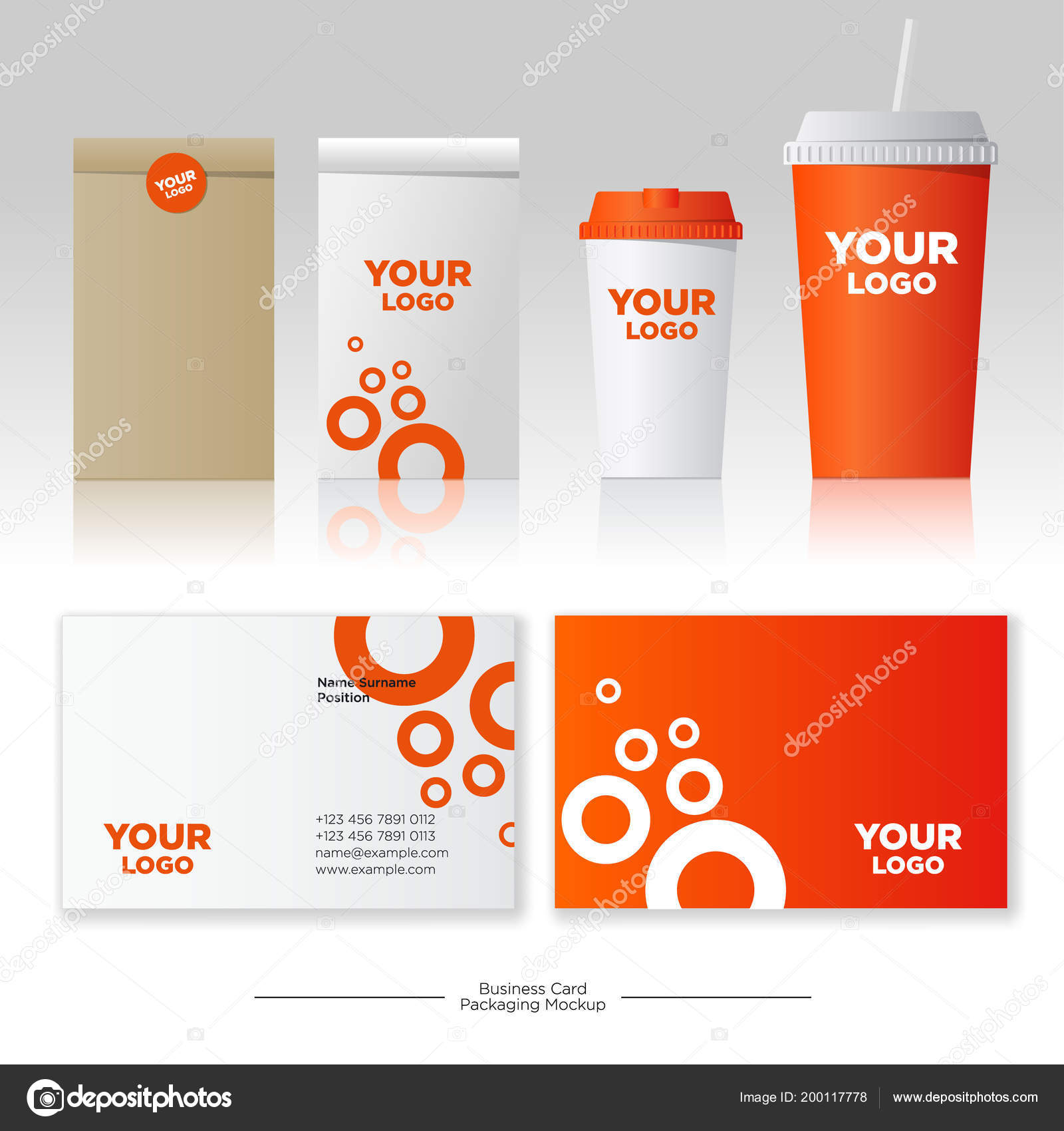 Fast Food Packaging Design Templates