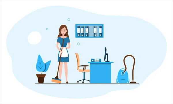Icons for website design for professional cleaning of premises