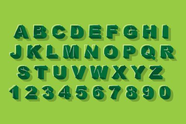 Vektör çağdaş soyut alfabesi yazı tipi. Alfabe vektör stil grafik poster