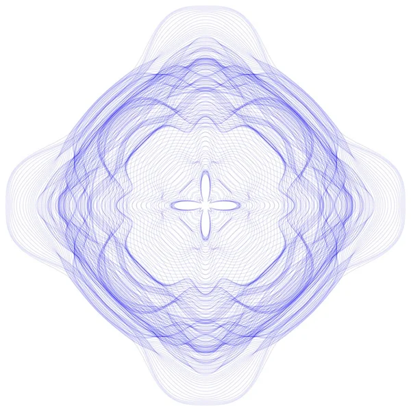 Vektör Guillochlu grafik