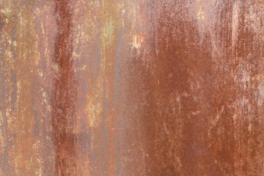 Eski paslı metal yüzeylere boya kalıntısı olarak bir arka plan veya zemin ile