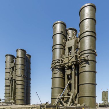 Kadamovskiy eğitim alanı, Rostov bölgesi, Rusya, 26 Ağustos 2018: Uluslararası askeri teknik forum ordu-2018. Modern Rus askeri mobil radar istasyonu 1l 119