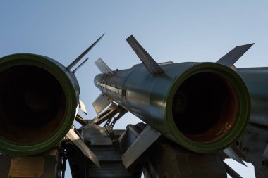 Kadamovskiy eğitim alanı, Rostov bölgesi, Rusya, 26 Ağustos 2018: Uluslararası askeri teknik forum ordu-2018. Modern Rus askeri mobil radar istasyonu 1l 119