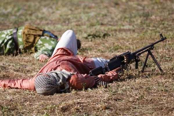 Sambek Rostov Region Russland August 2018 Historisches Festival Sambek Höhen — Stockfoto