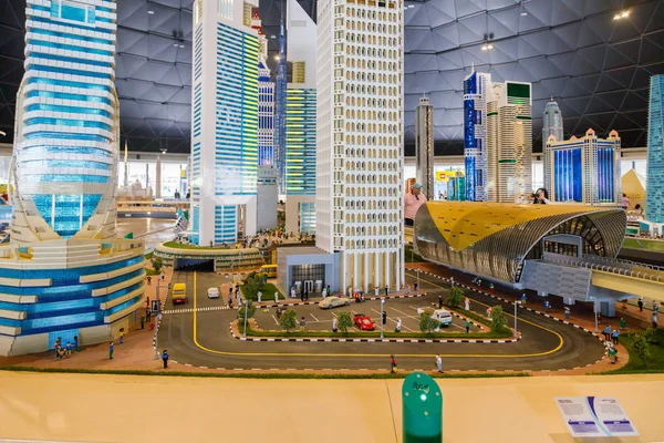 Дубаї Оае Січня 2019 Дубай Всесвітнього Торгового Центру Miniland Legoland — стокове фото