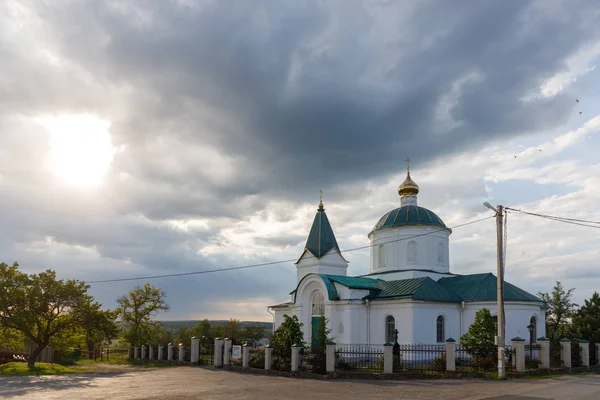 Nikolaevka Viliage Rostov Region Russia May 2019 Nikolsky Temple Beautiful — Stock Photo, Image