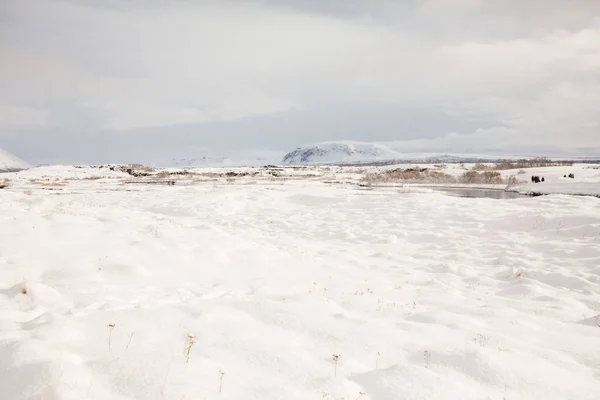 Thingvellir National Park Mais Conhecido Como Islândia Pingvellir National Park — Fotografia de Stock