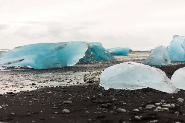 Jokulsarlon Uma Lagoa Glacial Mais Conhecida Como Lagoa Iceberg Localizada — Fotografia de Stock