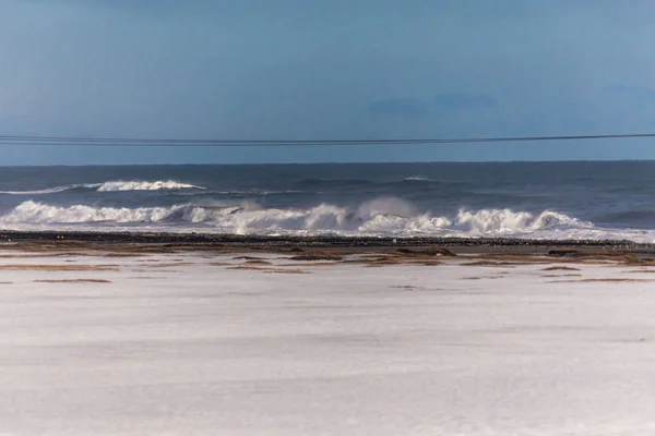 Jokulsarlon Sněhová Krajina Hvannadalshnukur Island Pro Krásné Zázemí — Stock fotografie