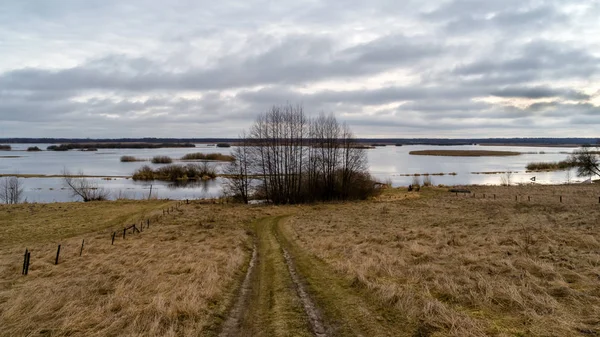 Biebrzanski Park Narodowy Wiosenne Rozlewiska Biebrzy — стокове фото