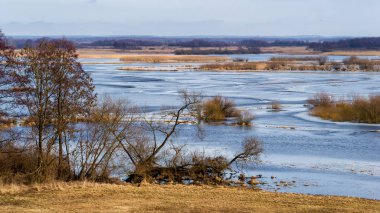 Biebrzanski Park Narodowy 'de. Wiosna nad Biebrza. Rozlewiska Biebrzy