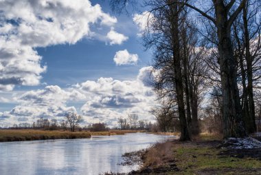 Wiosna na na Podlasiu. Dolina rzeki Narwi i Suprasli. Rzeki Podlasia