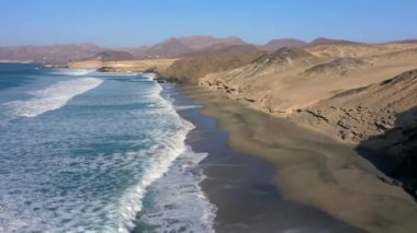 İspanya, Kanarya Adaları, Fuerteventura, La Pared, Playa del Viejo Reyes