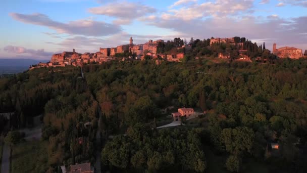 Włochy Toskania Prowincja Siena Montepulciano Sanktuarium San Biagio — Wideo stockowe