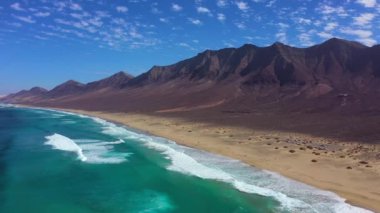 İspanya, Kanarya Adaları, Fuerteventura, Parkın Doğal Jandia 'sı,