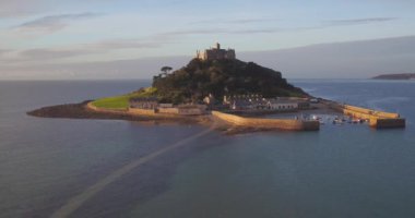 Birleşik Krallık, İngiltere, Cornwall, Marazion, St. Michaels Dağı