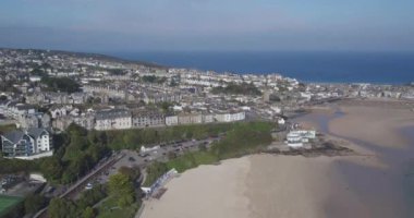 Birleşik Krallık, İngiltere, Cornwall, St. Ives, Porthminster Plajı ve Liman