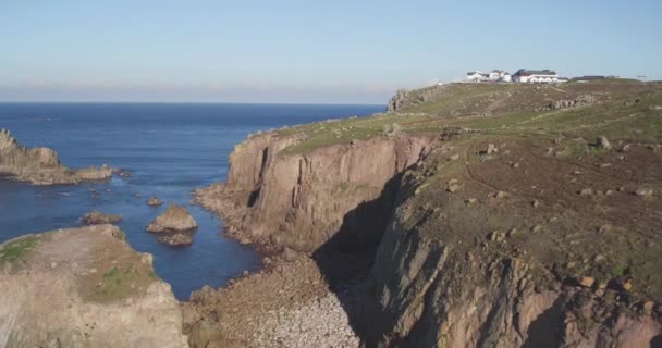 United Kingdom England Cornwall Land End Peninsula — стоковое видео