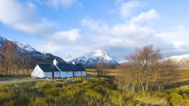 Velká Británie Skotsko Vysočina Západní Vysočina Glencoe Glen Coe Rannoch — Stock video