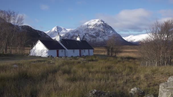 Velká Británie Skotsko Vysočina Západní Vysočina Glencoe Glen Coe Rannoch — Stock video