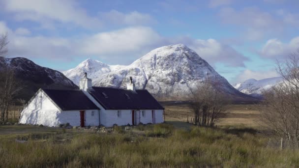 Reino Unido Escocia Highlands Region Western Highlands Glencoe Glen Coe — Vídeo de stock