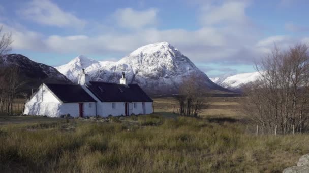 Velká Británie Skotsko Vysočina Západní Vysočina Glencoe Glen Coe Rannoch — Stock video