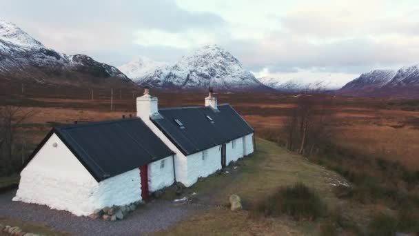 Reino Unido Escocia Highlands Region Western Highlands Glencoe Glen Coe — Vídeo de stock