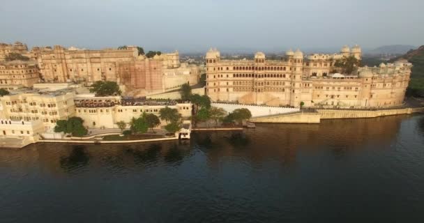 Lac Pichola Udaipur Rajasthan Inde — Video