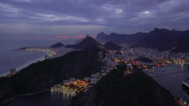 Şeker ve teleferikler, Rio de Janeiro, Brezilya, Güney Amerika