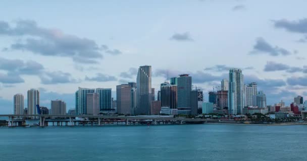 Miami Belvárosa Miami Florida Usa Észak Amerika — Stock videók