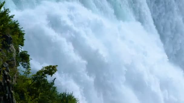 Vista Vicino Della Cascata Del Niagara — Video Stock