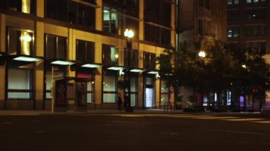 Washington gece cityscape, ABD doğal görünümünü