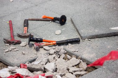 İnşaat site arka plan