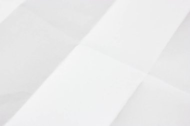 Beyaz katlanmış kağıt